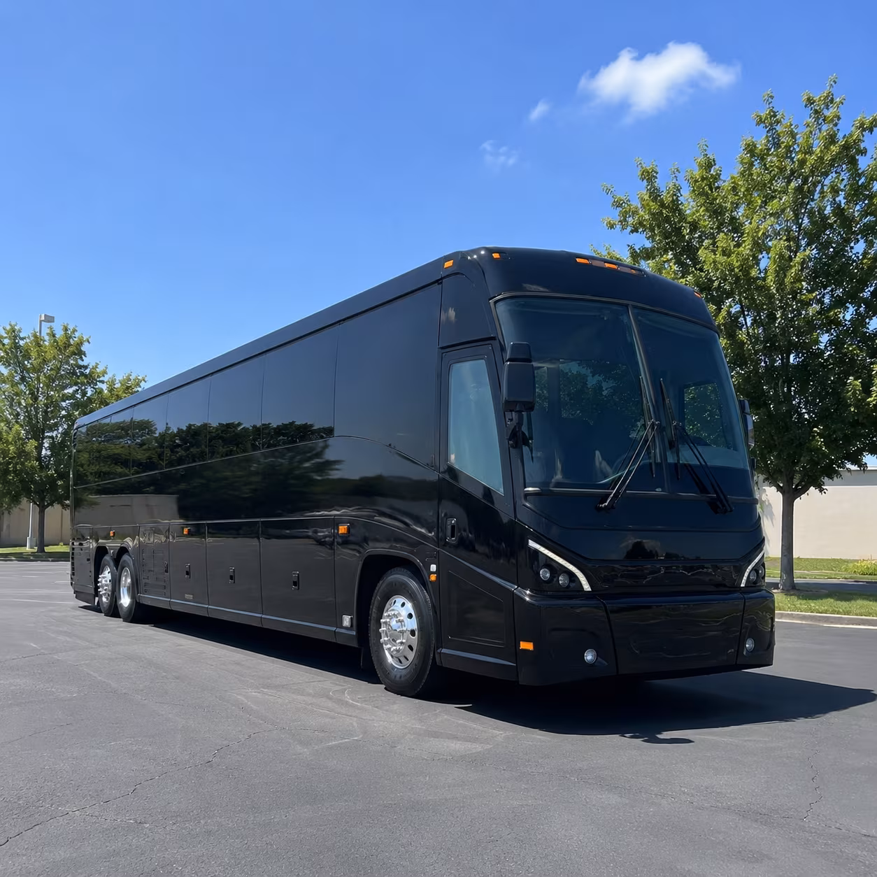 hawthorne 56 passenger charter bus