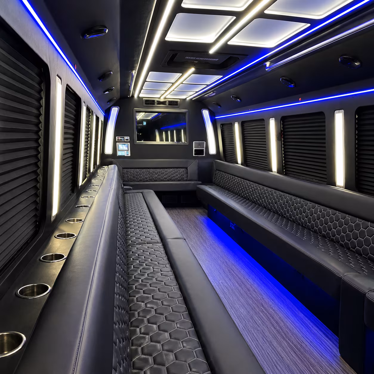 hawthorne party bus inside