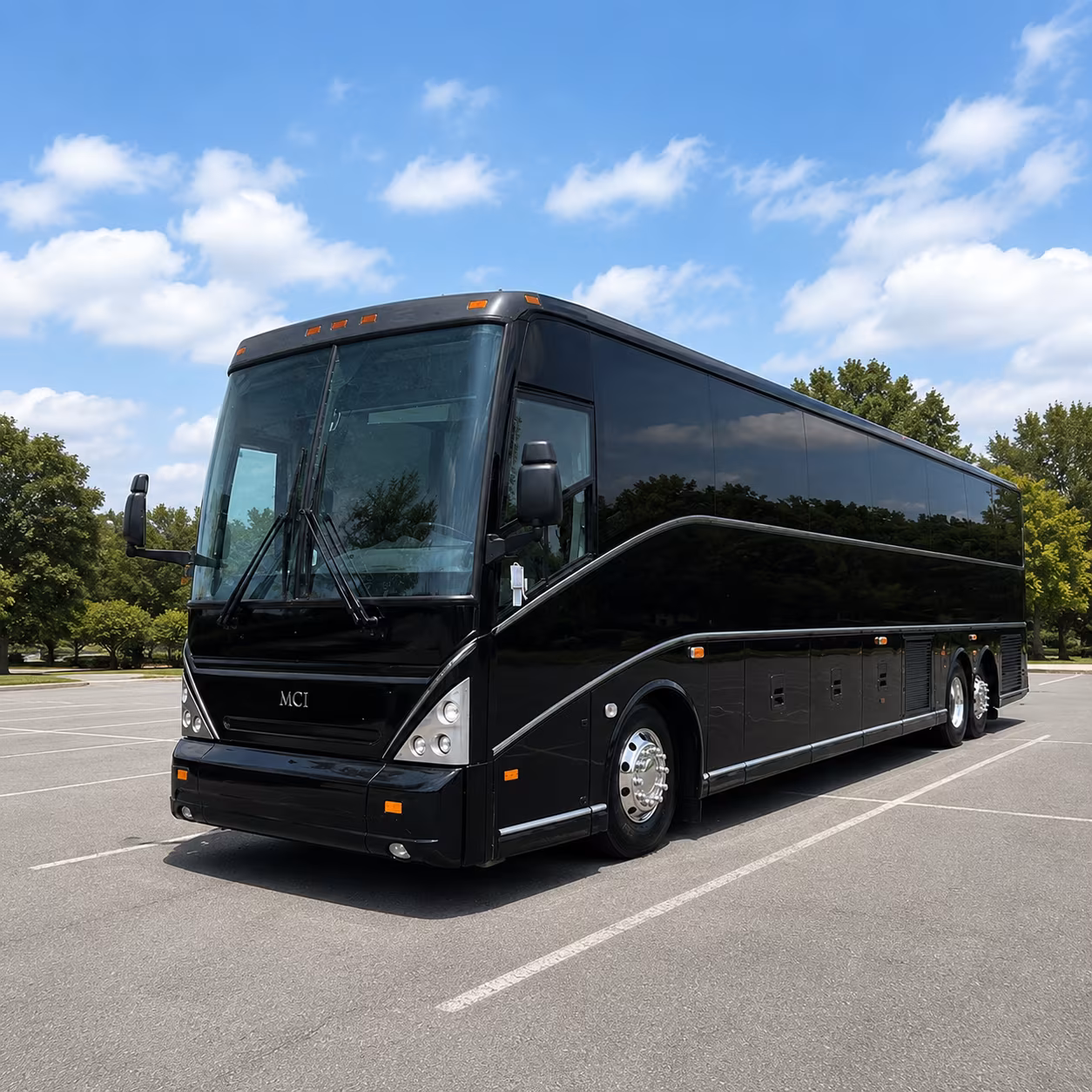 hawthorne private event charter bus rental