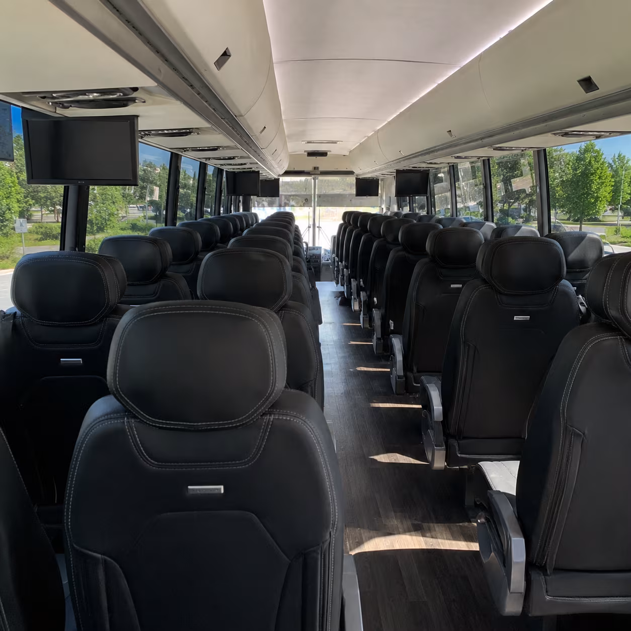 hawthorne sporting event transportation onboard seating