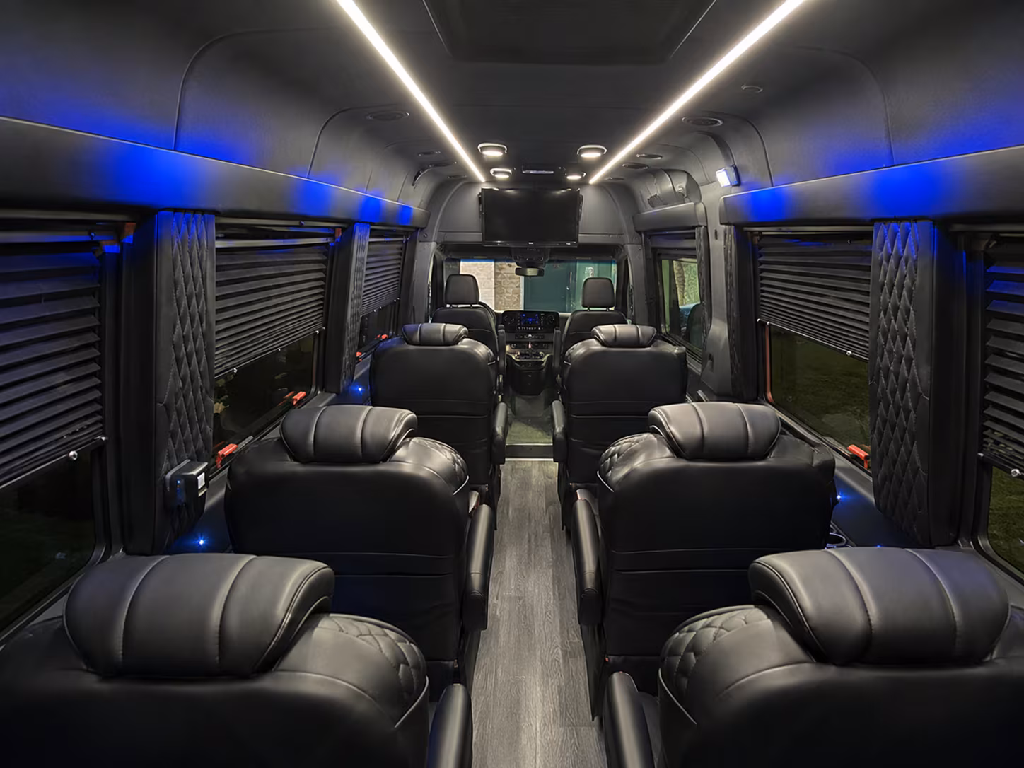 hawthorne sprinter van with driver interior