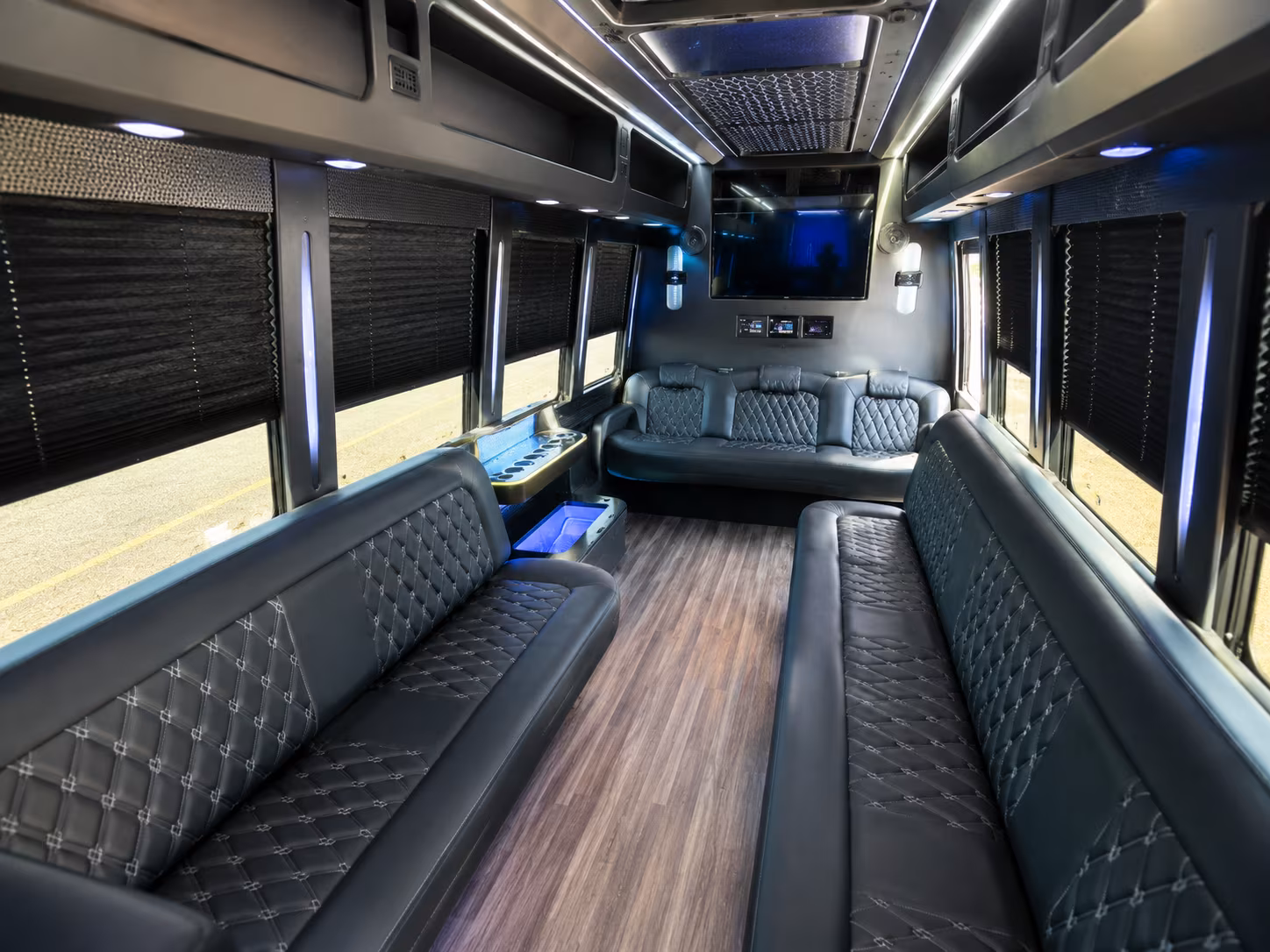 hawthorne wedding party bus rental